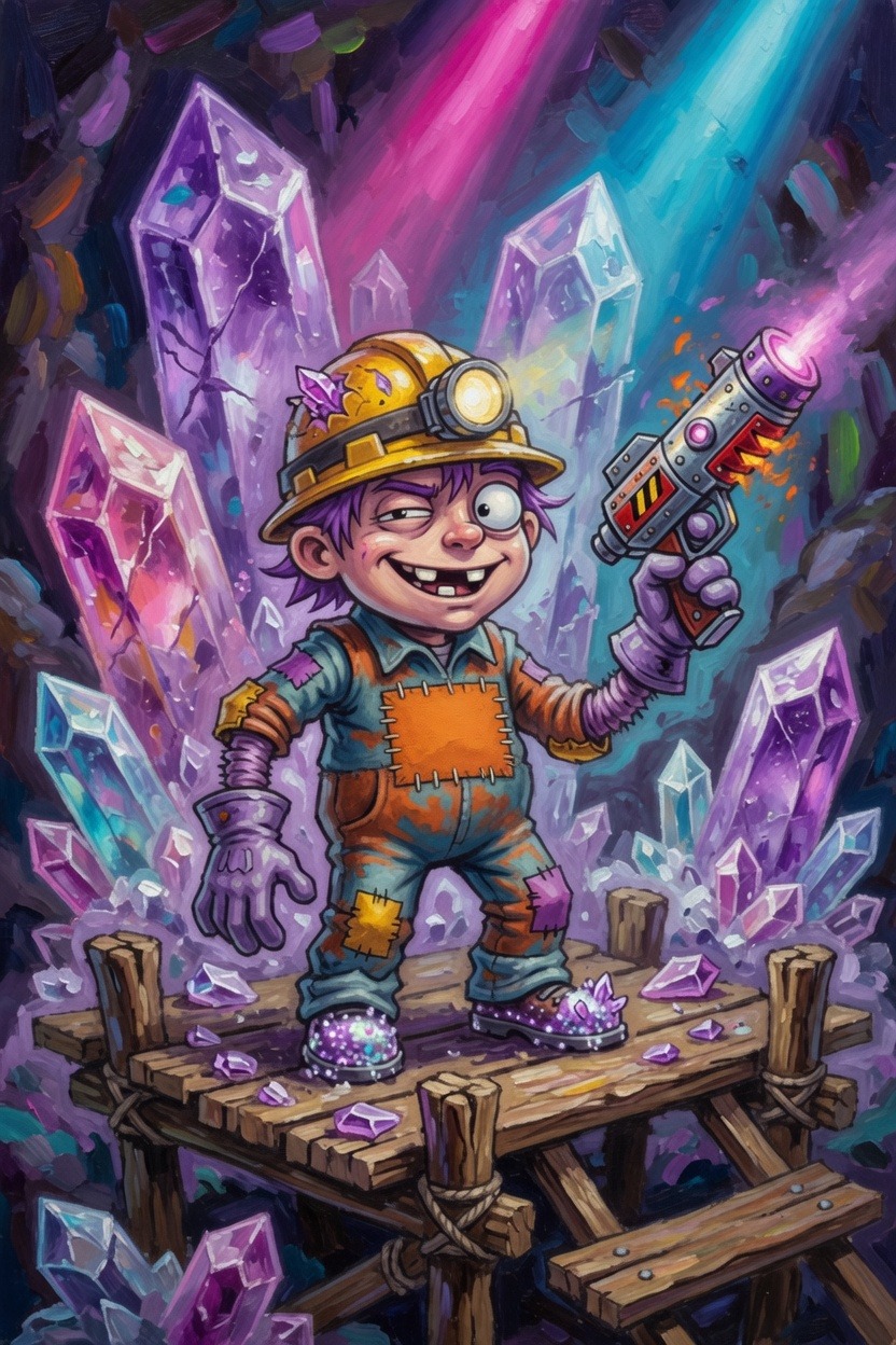 Crystal Caves — The Arcade