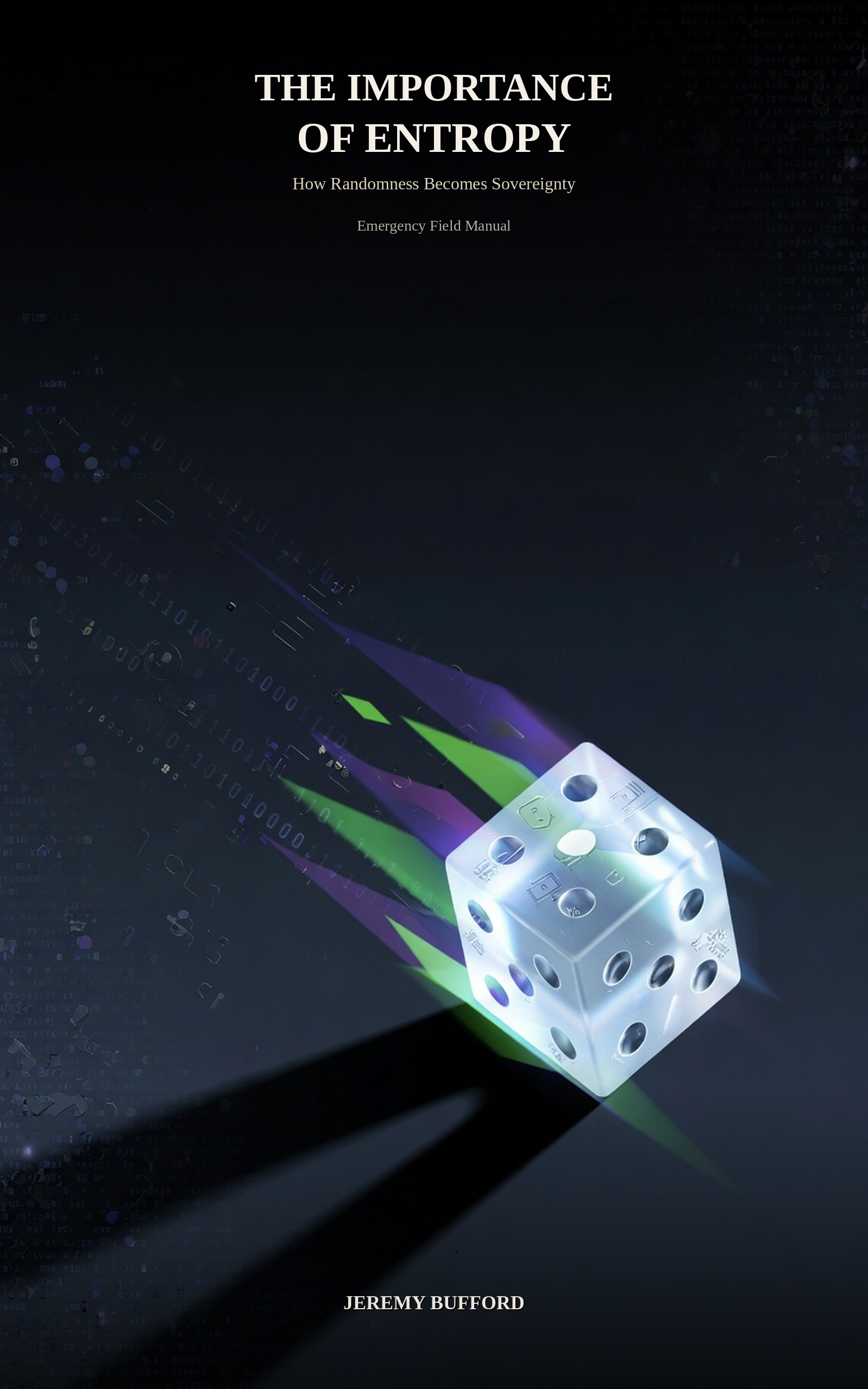 The Importance of Entropy by Jeremy Bufford — high-resolution book cover photo